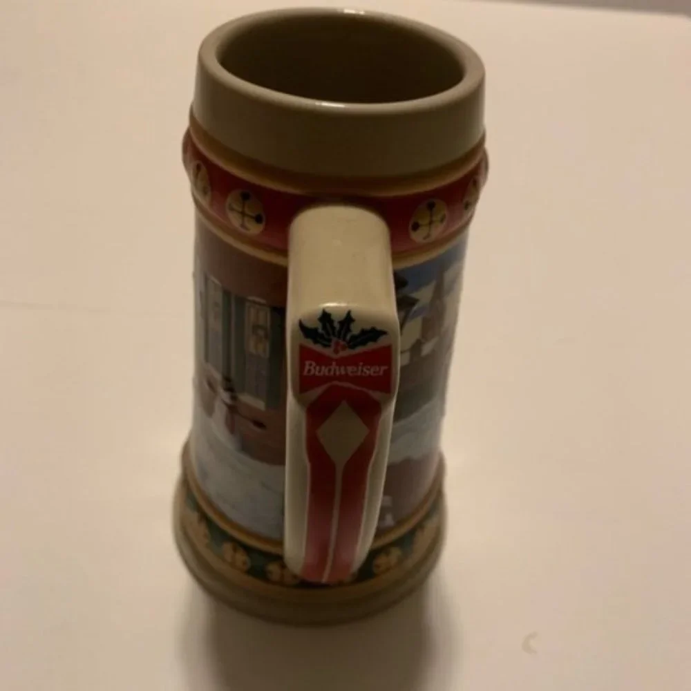 Vintage  Anheuser-Busch Budweiser Holiday‎ Stein